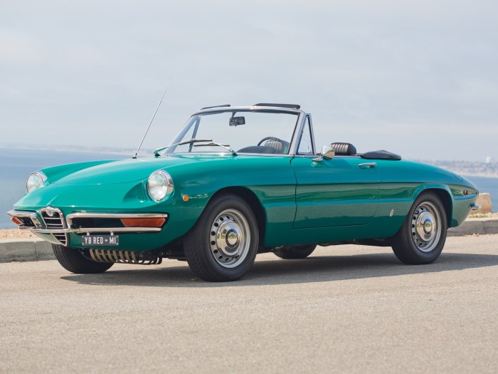 Spider 1750 veloce alfa romeo 1969 pininfarina
