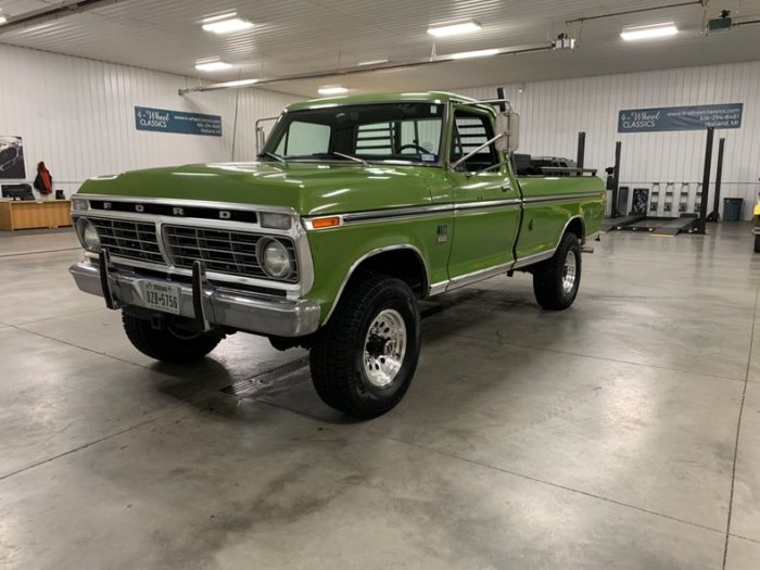 Highboy f250 truck restored