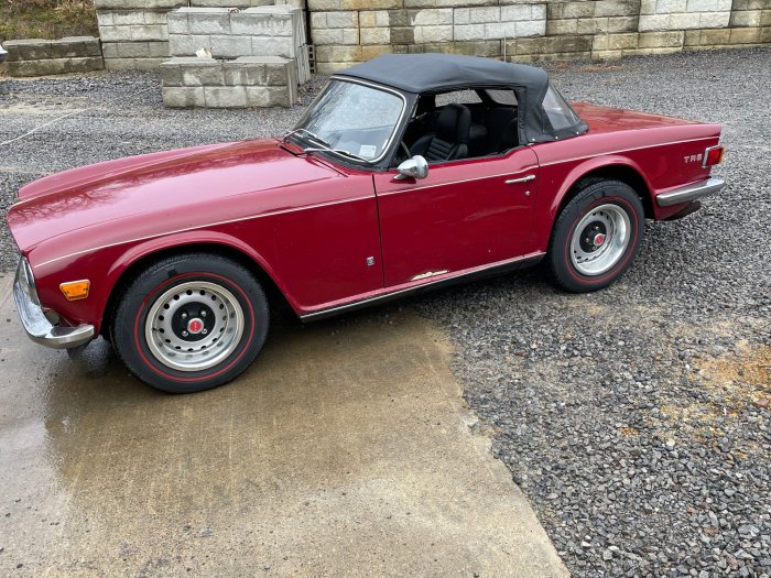 Tr6 triumph 1969 sale