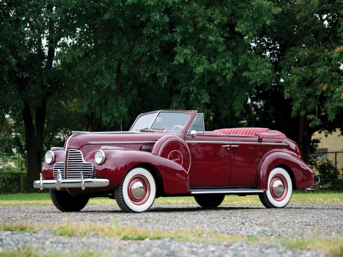 1940 buick phaeton special sport auctions rm