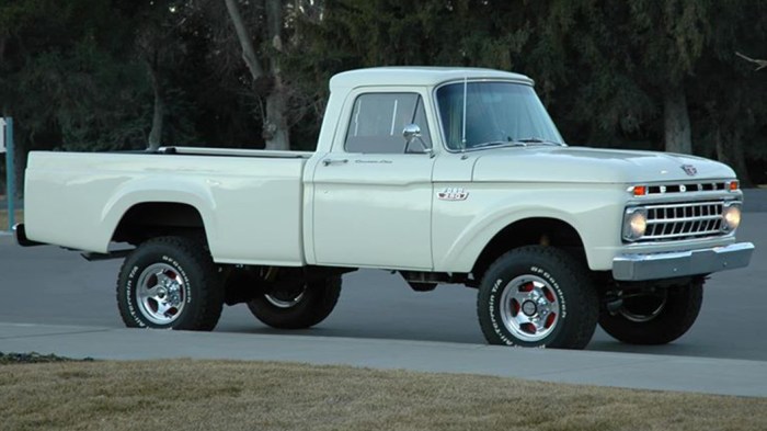 Truck ford 1965 clean rare unique color f250 fathers personal vehicle years used work his