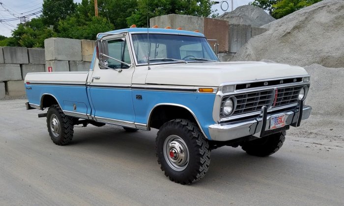 Ford ranger 1973 xlt f250 truck original caps hub engine trucks trans automatic