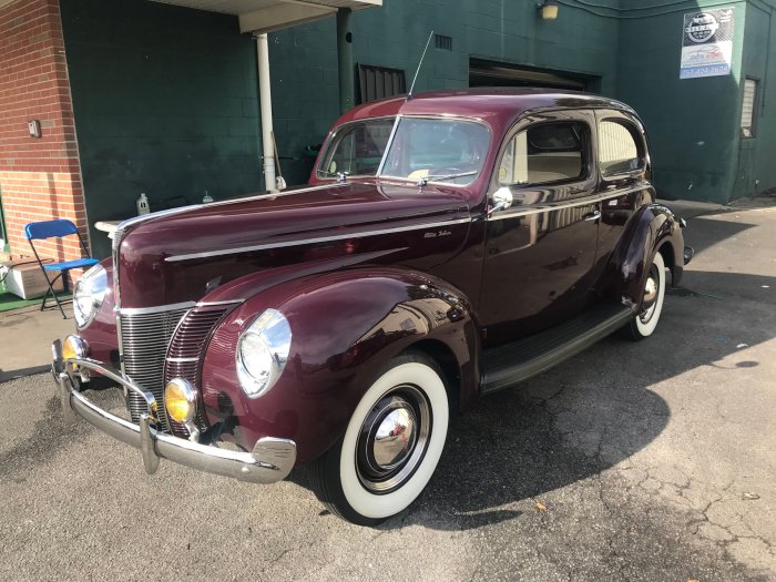 1940 Ford 2-Dr Sedan: A Classic American Icon