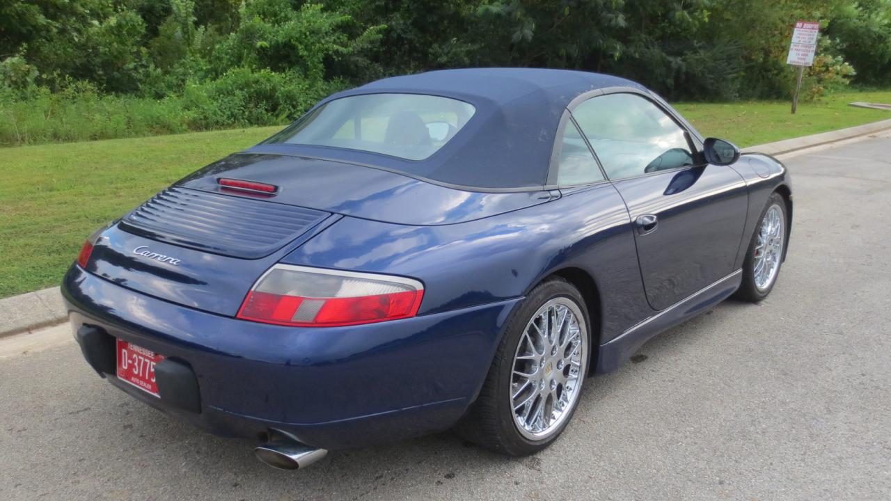 Carrera porsche 2001 cabriolet stock 2344 finance calculator used
