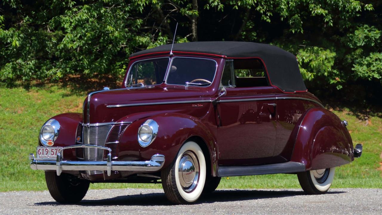 1940 Ford Convertible: A Classic American Icon