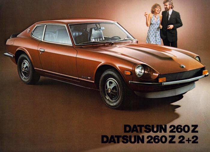 260z datsun 1975 nissan seç pano arabalar