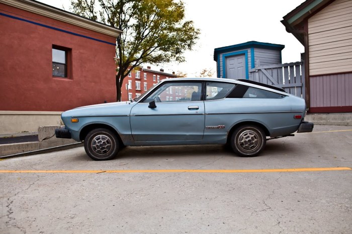 Datsun b210 1978 23k miles clean must super rust