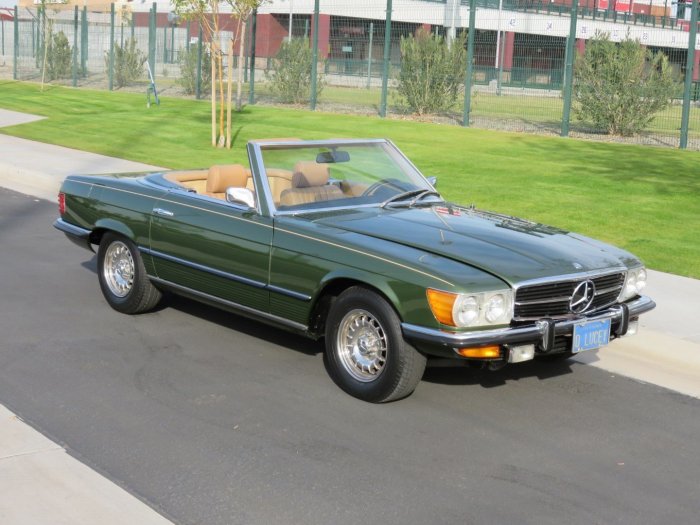 Mercedes 1973 450sl sl benz rdstr classic car 1973 Mercedes-Benz 450SL