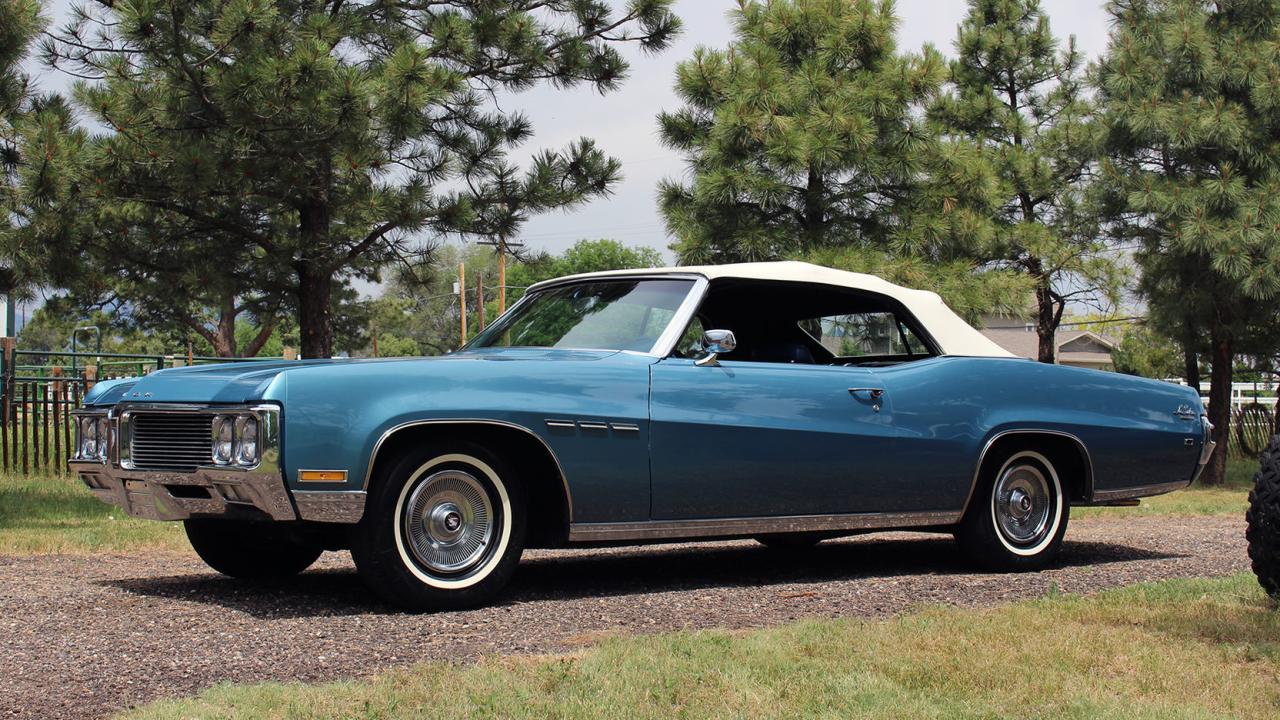 Lesabre buick 1970 custom convertible mecum screen full dn0716