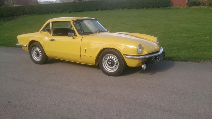 Triumph spitfire 1971