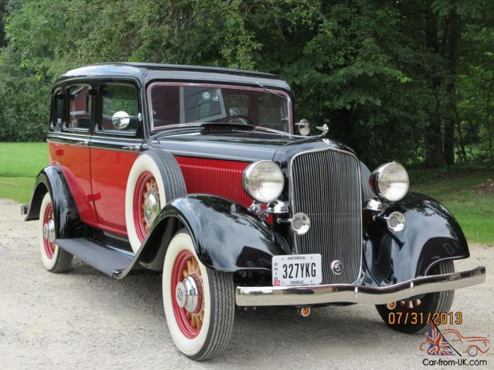 1933 Plymouth Sedan