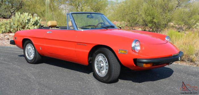 1978 Alfa Romeo Spider