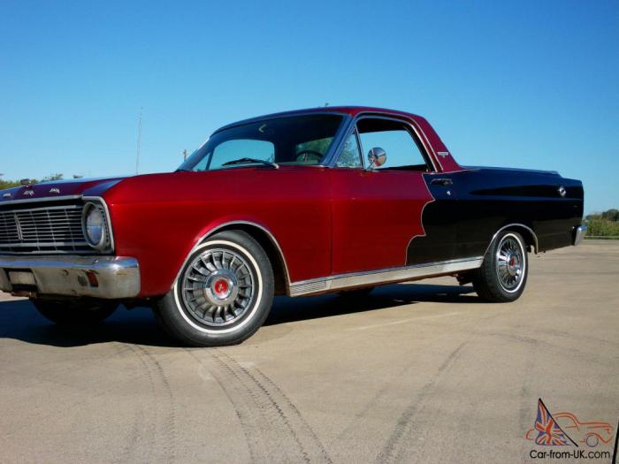 Ranchero 1966 ford manual cid transmission speed