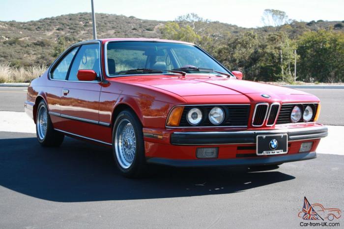 1989 BMW E24: A Timeless Classic