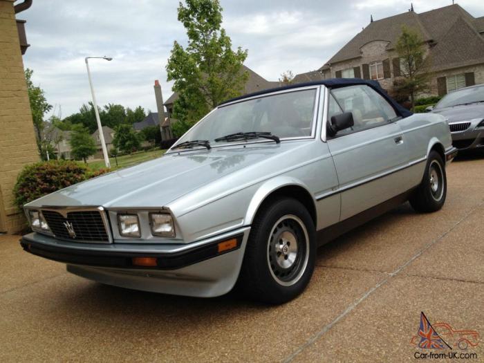 1986 Maserati Spyder