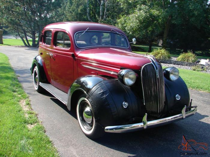 1937 Plymouth P4: A Classic American Automobile