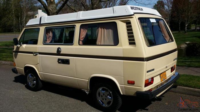 1981 vanagon volkswagen bus westfalia camper westy rv