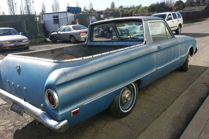 Ranchero 1961 ford momentcar falcon ute fairlane