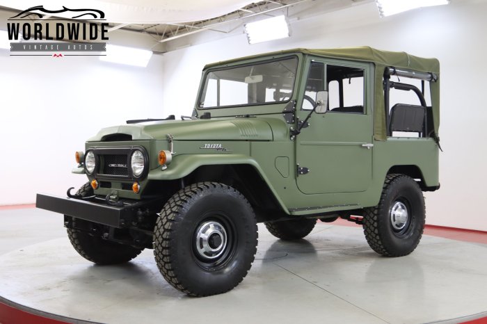 1967 Toyota Land Cruiser FJ40: A Classic Off-Road Icon