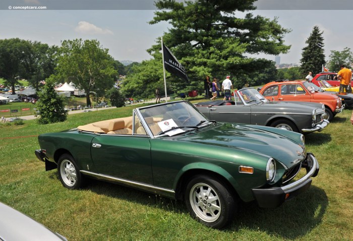 Fiat 124 1975 spider momentcar