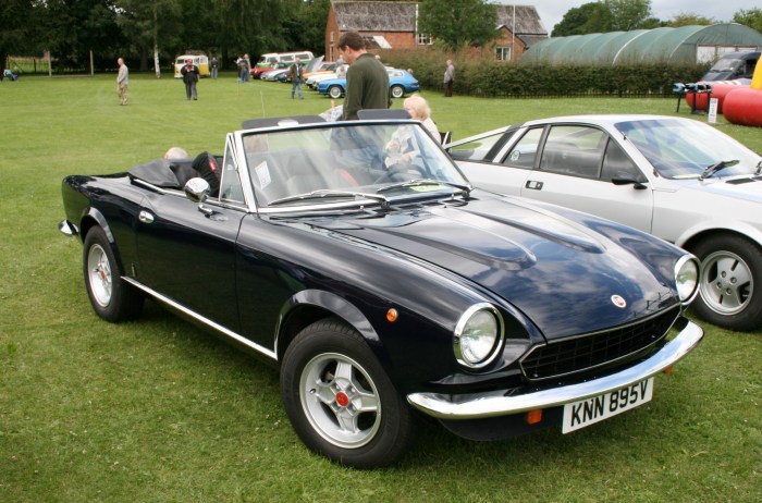 Fiat spider 1979 2000 mile 17k sale bat