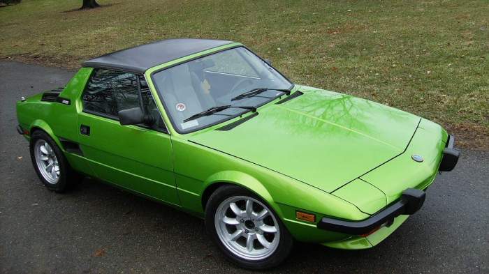 1975 Fiat X1/9: A Sports Car Icon