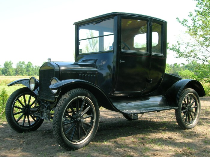 Coupe model 1921 ford