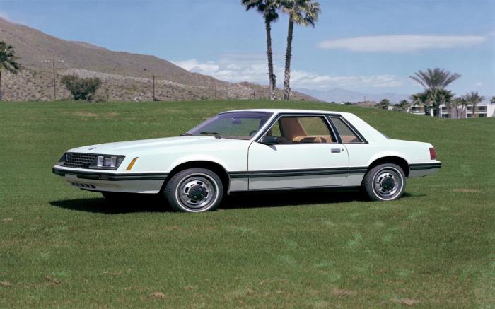 Mustang 1979 pace ford car fox body silver cars year first
