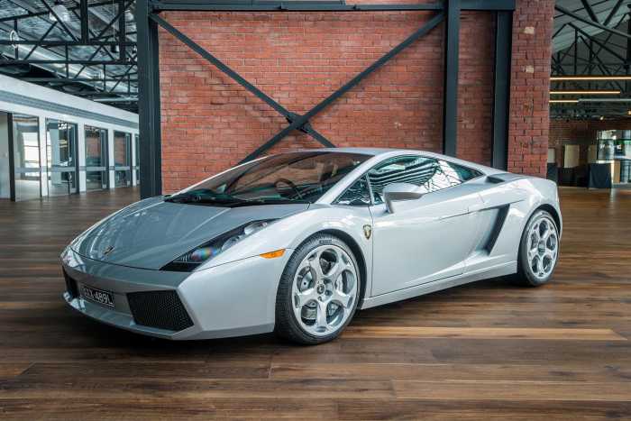 Gallardo lamborghini 2004 silver richmonds