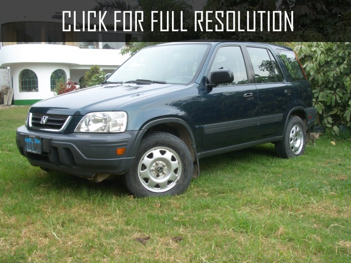 1998 honda crv cr 4wd