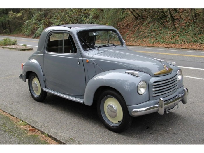 1950 Fiat Topolino: A Classic Italian Icon