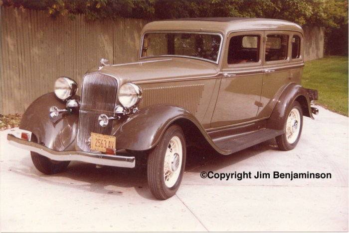 Plymouth 1933 sedan pd door six deluxe permission benjaminson jim photograph copyright used four