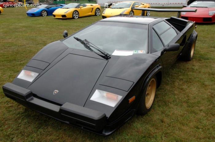 Countach lamborghini qv 1987