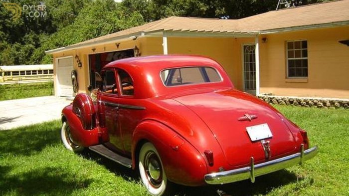 Buick 1940 coupe special business sale cars dyler red