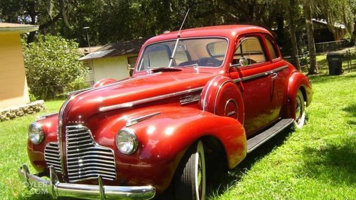 Buick coupe 1940 business window sale cars