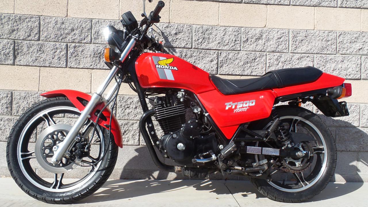 Honda ascot 1982 ft500 hondaline miles low accessories original other