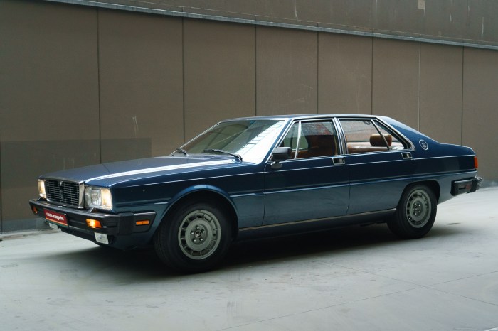 1981 Maserati Quattroporte: A Classic Italian Grand Tourer