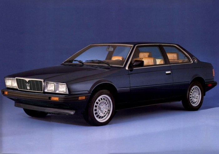 1986 Maserati Biturbo