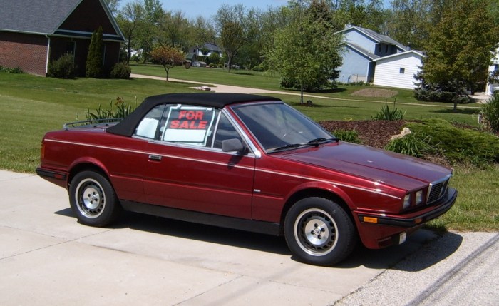 1986 Maserati Biturbo: A Look Back at the Italian Icon