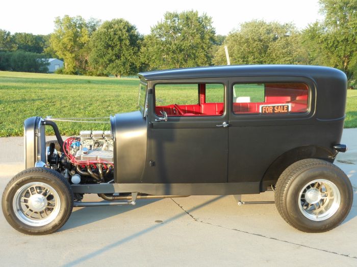 Rod model 1929 tudor sedan hot rat ford chopped highboy traditional custom top sale alabama birmingham states united