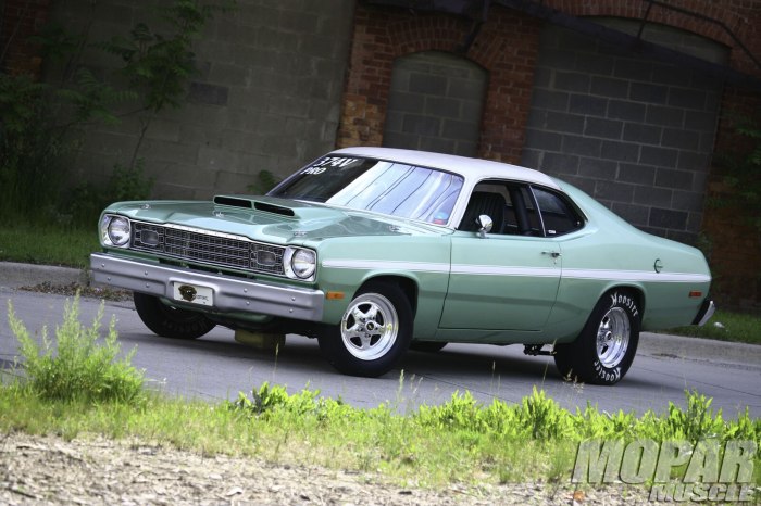 Duster plymouth bat twister ends bringatrailer