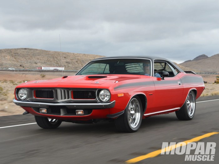 1974 plymouth barracuda cuda tribute cars muscle back