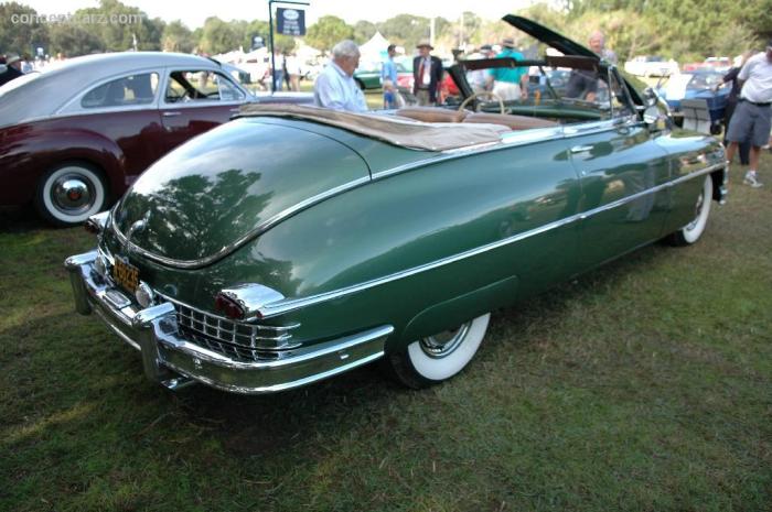 Packard 1950 custom eight momentcar conceptcarz auction data