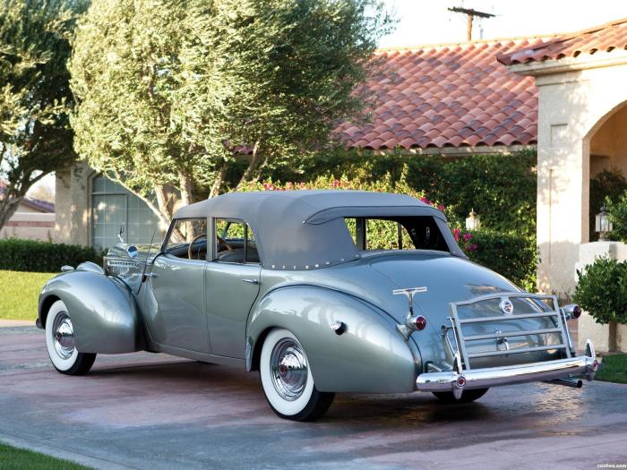 Packard 1940 convertible darrin coches