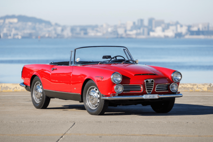 Romeo alfa 2600 spider 1963 classic cars