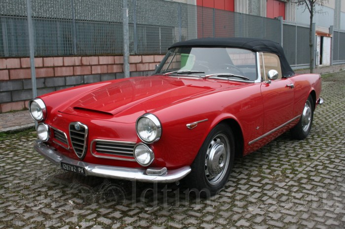 1964 romeo 2600 alfa spider