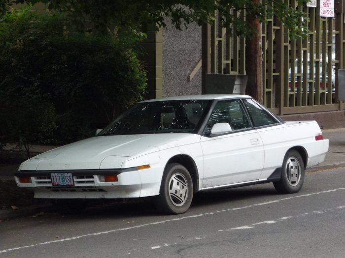 Subaru 1985 dl xt classic future curbside forward momentcar curbsideclassic