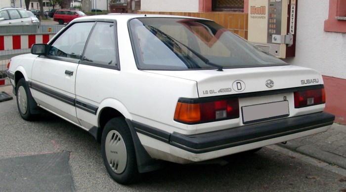 1985 Subaru Automobile