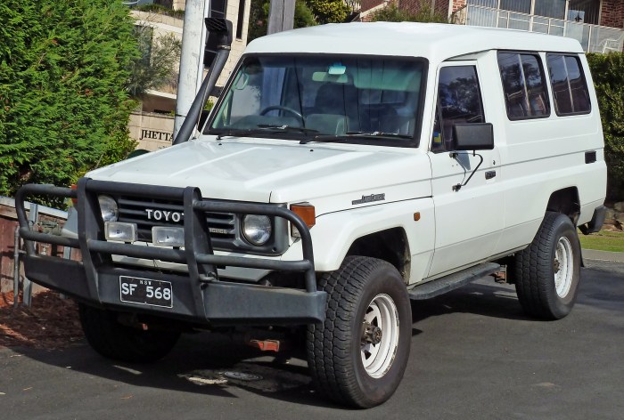 1990 land cruiser toyota series road off sight rare america autoevolution rj70