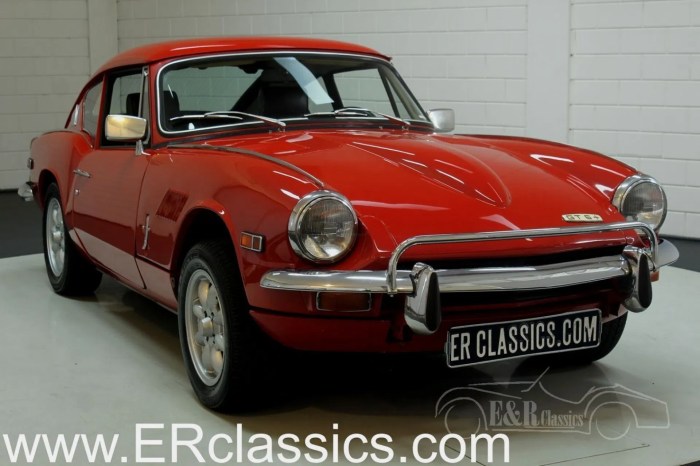 Triumph 1970 gt6 mk2 erclassics sale